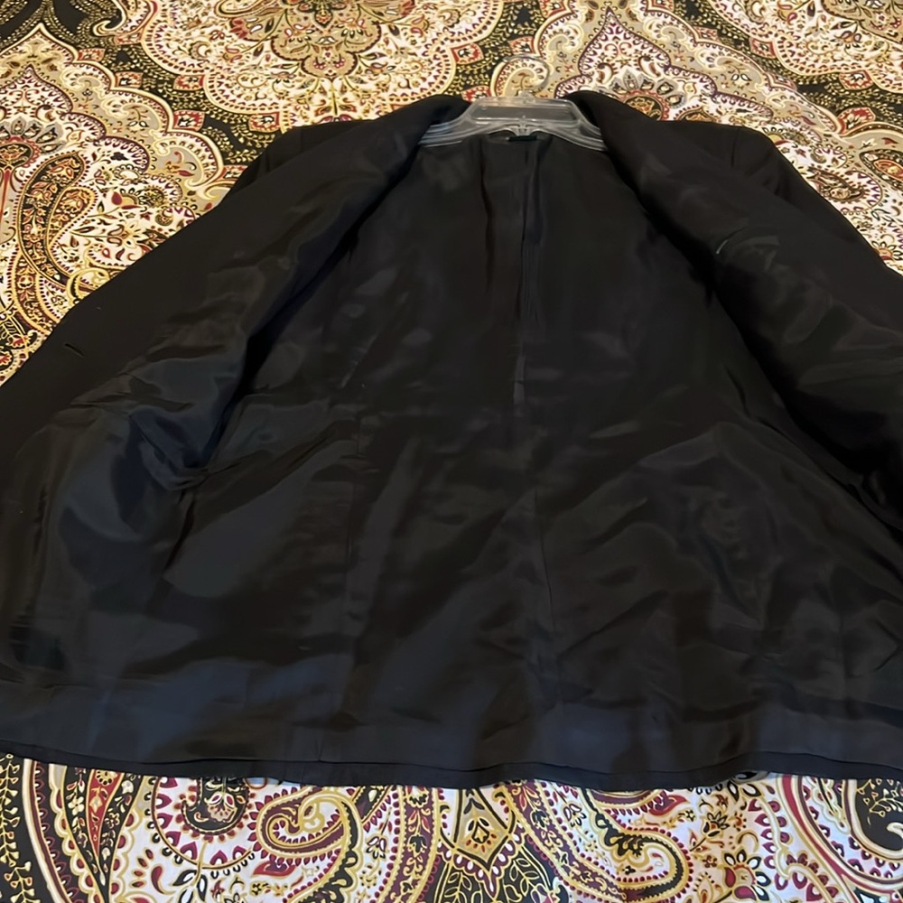 J. Crew Black Linen Single Button Blazer - image 6